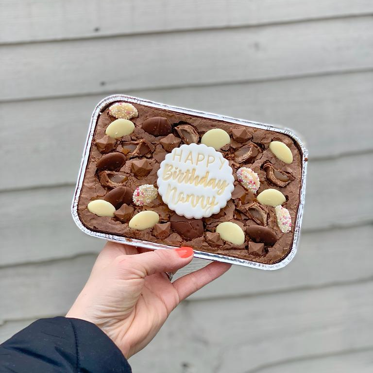 Personalised Brownie Tray